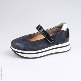 732194-22 Туфли для девочки светло-синий