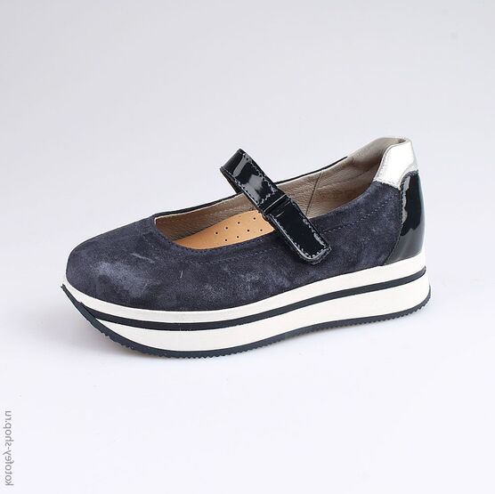 732194-22 Туфли для девочки светло-синий