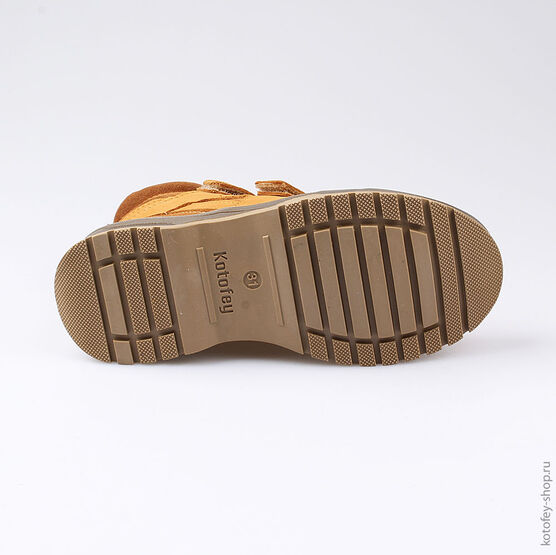 552113-32 Ботинки для мальчики жел-кор фото №3