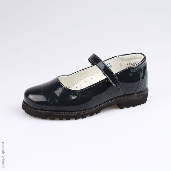 532166-22 Туфли для девочки светло-синий