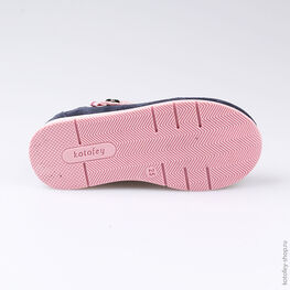 332103-22 Туфли для девочки син-роз фото №3