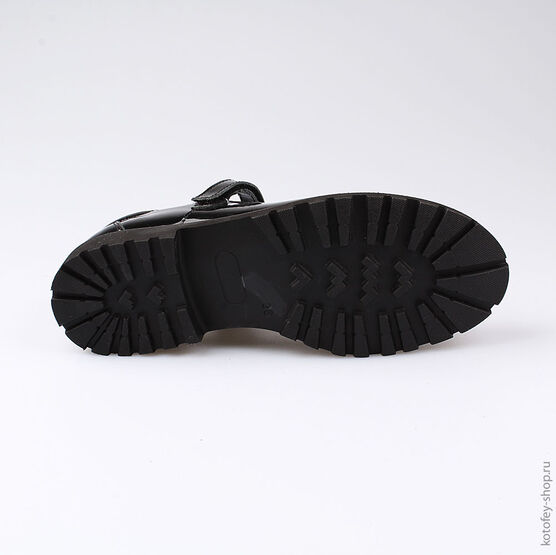 732178-21 Туфли для девочки черный фото №3