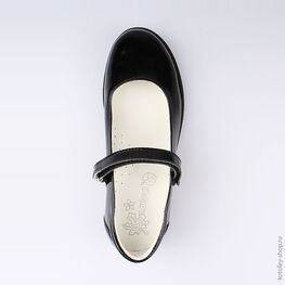 732178-21 Туфли для девочки черный фото №4