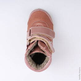 352176-33 Ботинки для девочки розовый фото №4