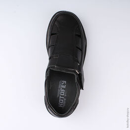 532077-22 Полуботинки для мальчики черный фото №4