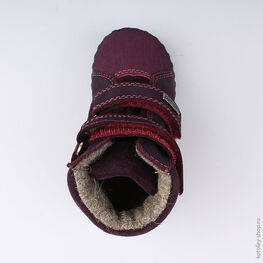 152178-35 Ботинки для девочки фиолетовый фото №4