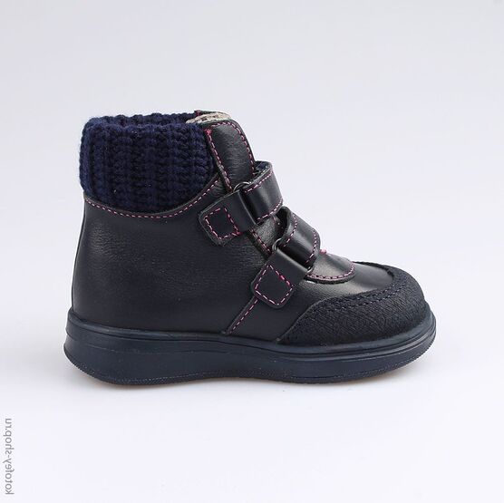 352197-31 Ботинки для девочки светло-синий фото №2