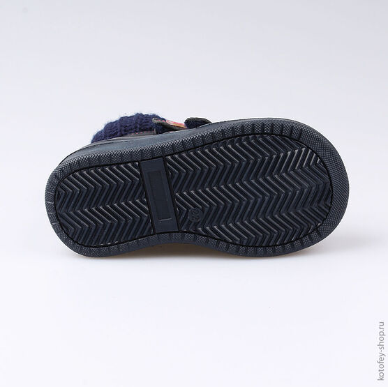 352197-31 Ботинки для девочки светло-синий фото №3