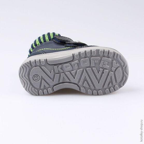 152211-32 Ботинки для мальчики син-сал фото №3