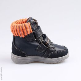 152211-31 Ботинки для мальчики син-ора фото №2
