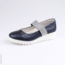 633027-21 Туфли для девочки светло-синий