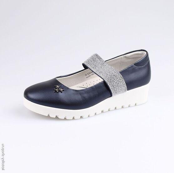 633027-21 Туфли для девочки светло-синий