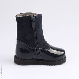 162054-31 Сапожки для девочки светло-синий фото №2