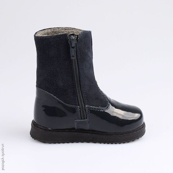 162054-31 Сапожки для девочки светло-синий фото №2