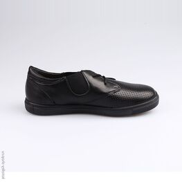 632262-22 Полуботинки для мальчики черный фото №2