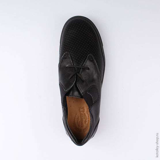 632262-22 Полуботинки для мальчики черный фото №4