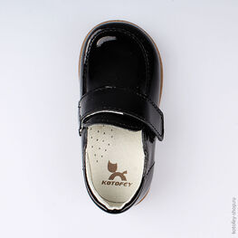 132125-21 Полуботинки для мальчики черный фото №4