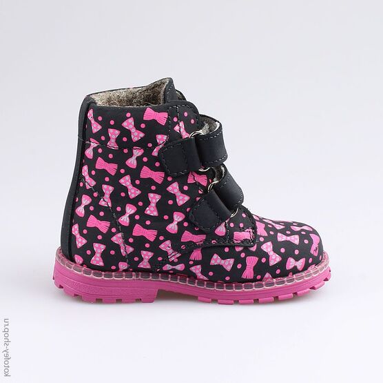 152132-34 Ботинки для девочки светло-синий фото №2