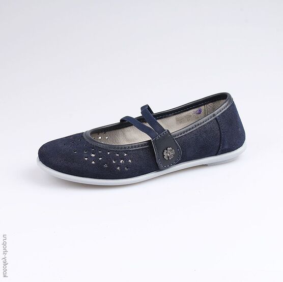 632260-21 Туфли для девочки светло-синий