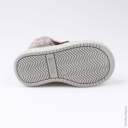 152217-32 Ботинки для девочки серый фото №3