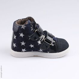 452109-31 Ботинки для девочки светло-синий фото №2