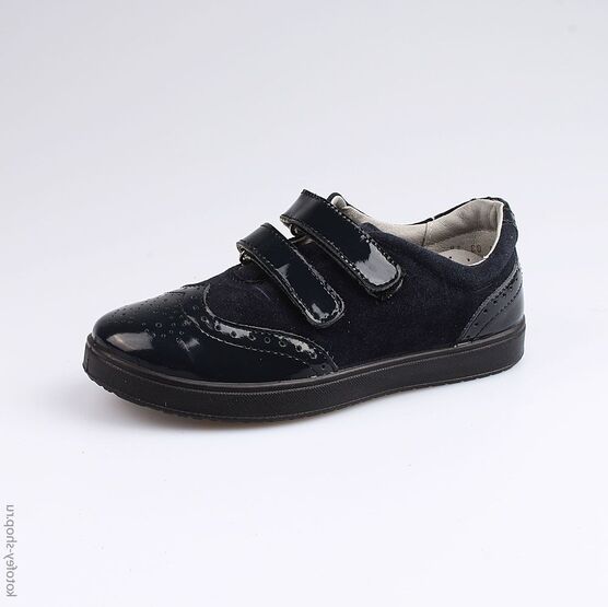 632257-21 Полуботинки для девочки светло-синий