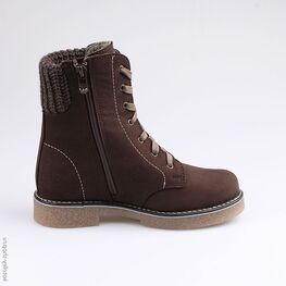 652115-31 Ботинки для девочки коричневый фото №2