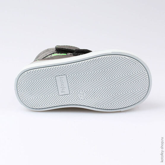 152182-31 Ботинки для мальчики серый фото №3