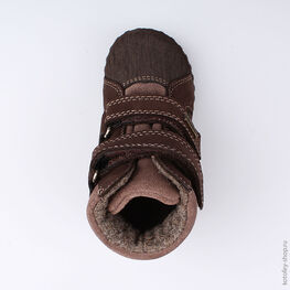 152178-34 Ботинки для мальчики коричневый фото №4