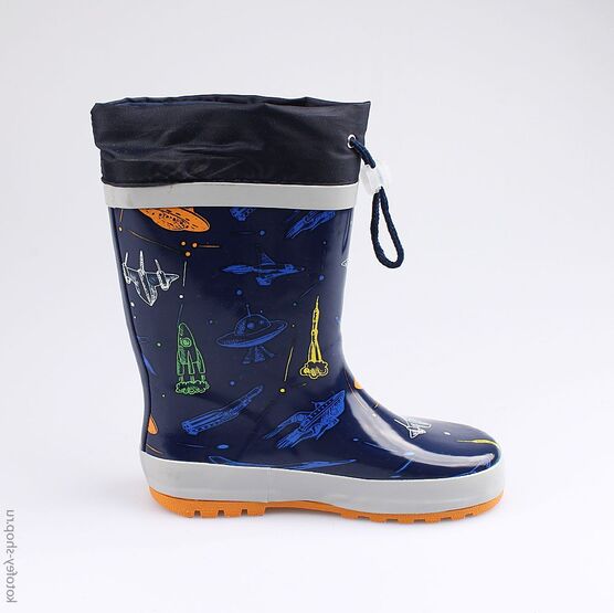 566161-11 Резиновые сапоги для мальчики син-ора фото №2