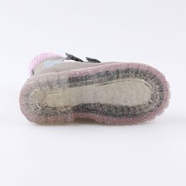 352190-31 Ботинки для девочки серый фото №3