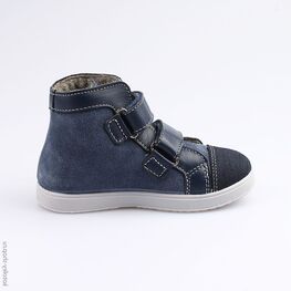 452107-31 Ботинки для мальчики светло-синий фото №2