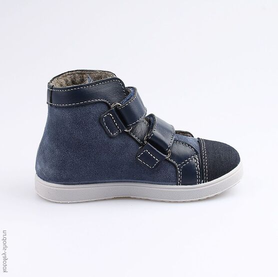 452107-31 Ботинки для мальчики светло-синий фото №2