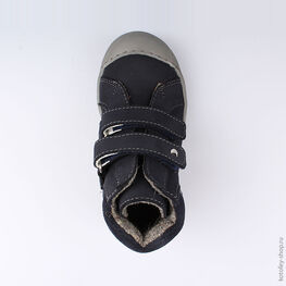 552112-34 Ботинки для мальчики светло-синий фото №4