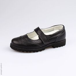 532168-24 Туфли для девочки черный