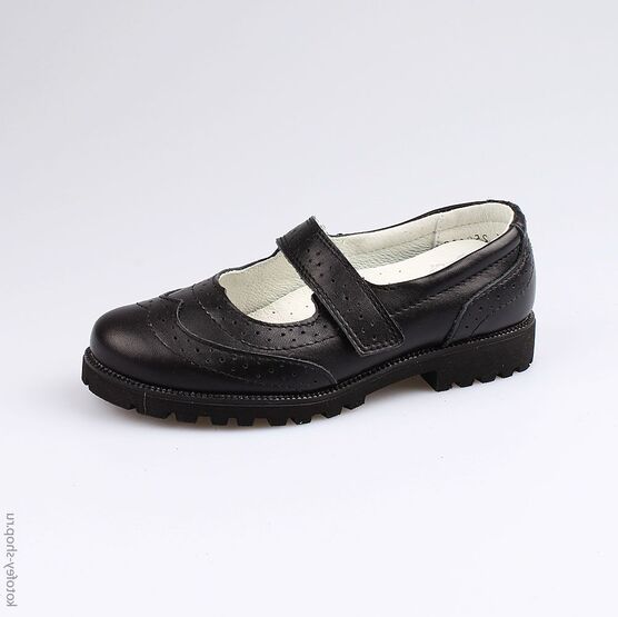 532168-24 Туфли для девочки черный