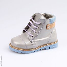 152209-31 Ботинки для девочки серый