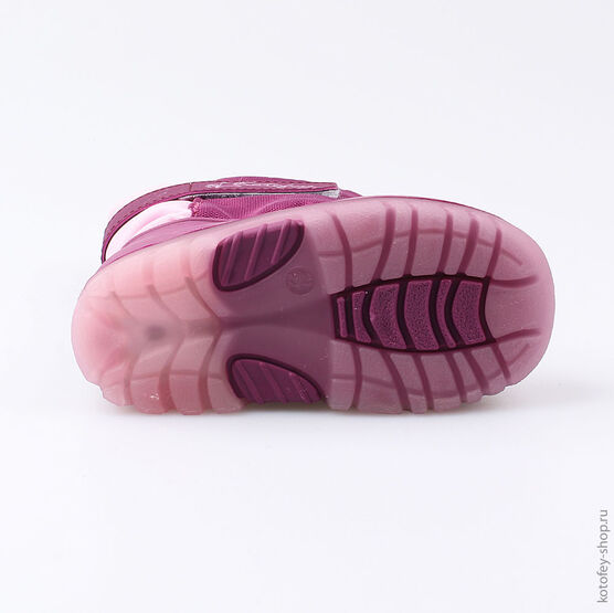 164061-41 Сноубутсы с LED-подсветкой для девочки бор-роз фото №3