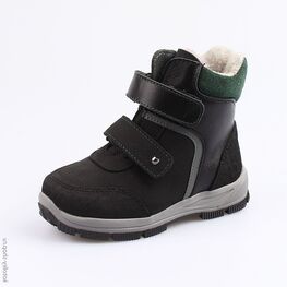 352204-53 Сапожки для мальчики черный