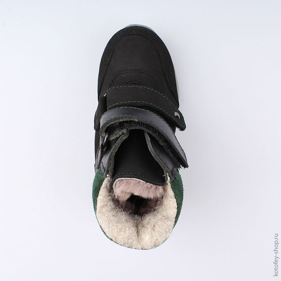 352204-53 Сапожки для мальчики черный фото №4