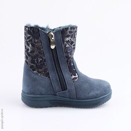 362097-42 Сапожки для девочки светло-синий фото №2