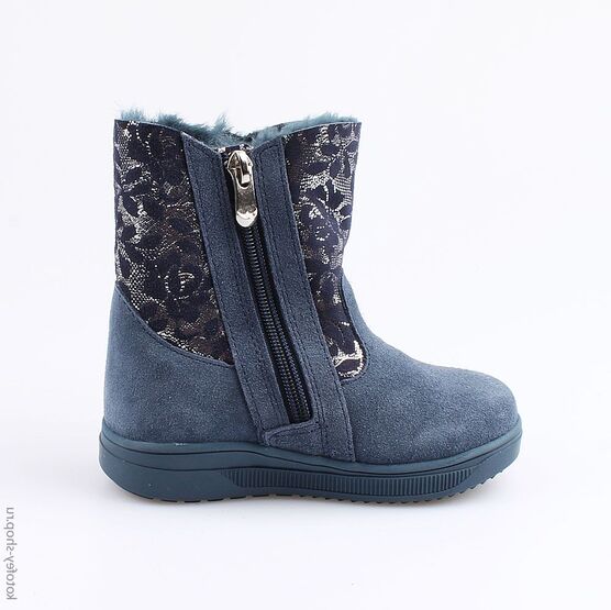 362097-42 Сапожки для девочки светло-синий фото №2