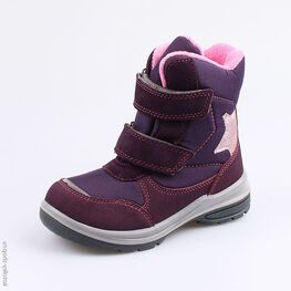 454804-41 Мембранные ботинки для девочки фио-роз