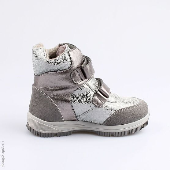 552131-54 Сапожки для девочки серебрист. фото №2