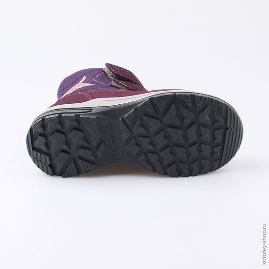 654980-41 Мембранные ботинки для девочки фио-роз фото №3