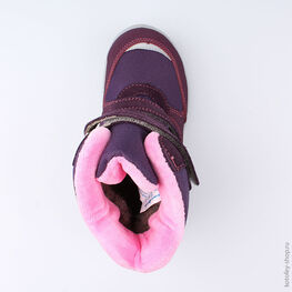 654980-41 Мембранные ботинки для девочки фио-роз фото №4