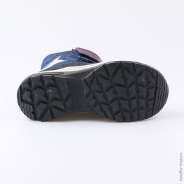 654980-42 Мембранные ботинки для девочки син-срб фото №3