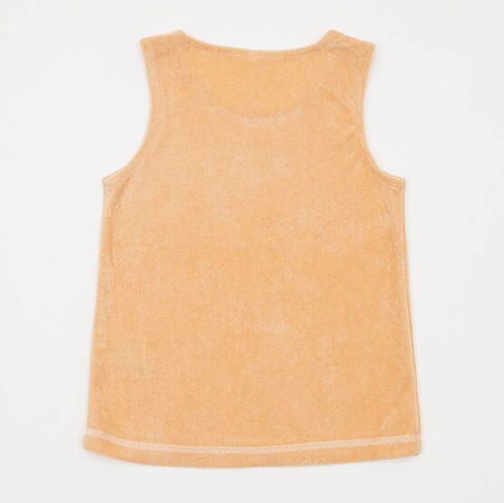 07864086-40 Махровая майка для девочки Неженка персиковый для девочки персиковый фото №2