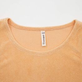 07864086-40 Махровая майка для девочки Неженка персиковый для девочки персиковый фото №4