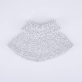 07812132-21 Манишка из ангоры серый для девочки серый